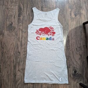 Roots Limited Edition Cotton Tank Dress